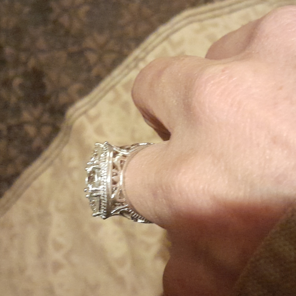 Moissanite Ring - image 6